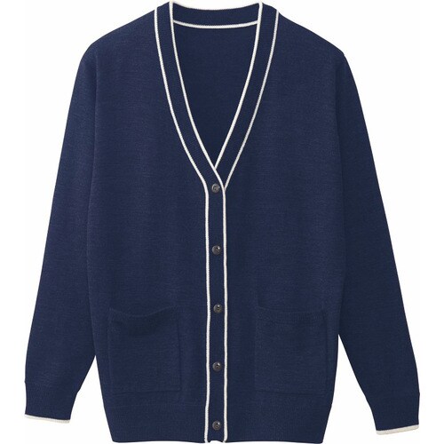 カーディガン WH90319 ネービー LL