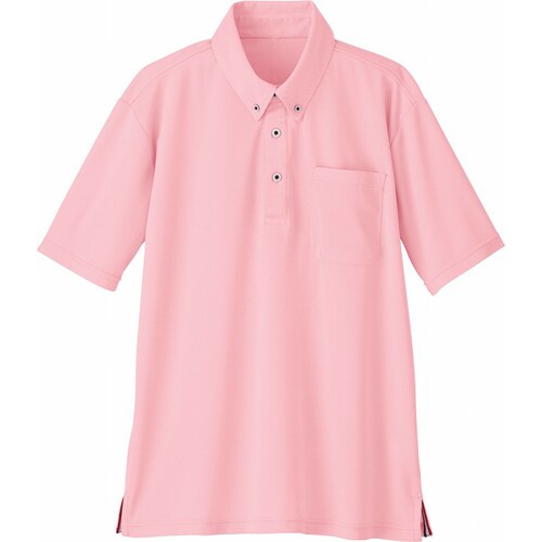 半袖BDポロシャツ WH90418 ピンク L