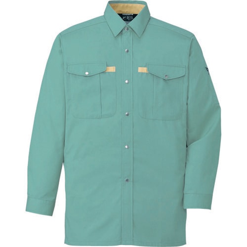 長袖シャツ 401 グリ−ン EL