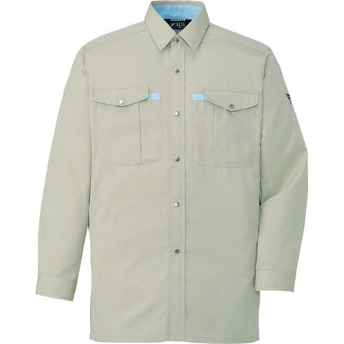 長袖シャツ 401 ア−スグリ−ン LL