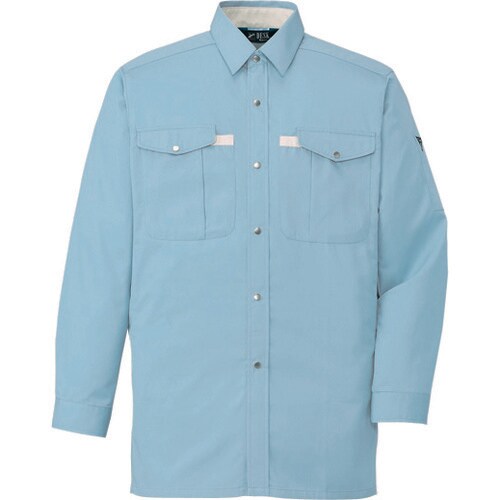 長袖シャツ 401 ミストブル− LL