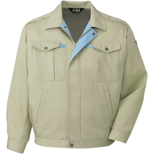 長袖ブルゾン 403 ア−スグリ−ン LL