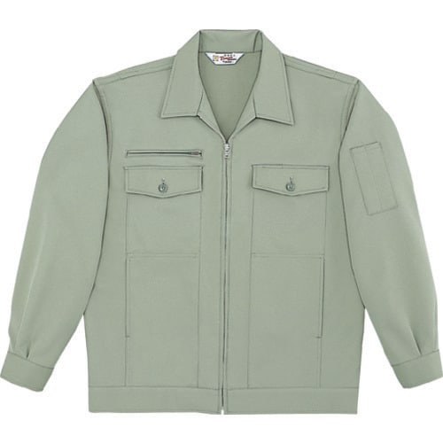 ジャンパー(前ファ 4500 ア−スグリ−ン 4L