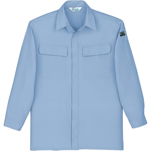 長袖シャツ 920 ライトブル− L