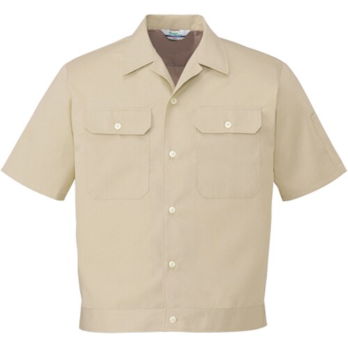 半袖ジャンパー 6057 ベ−ジユ 5L