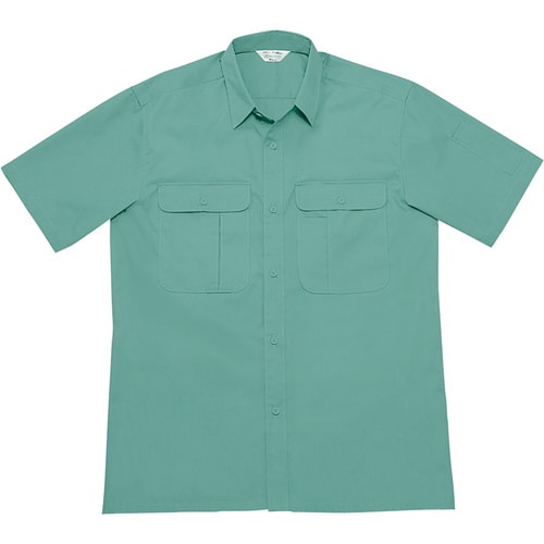 半袖シャツ 1066 スモ−クグリ−ン L