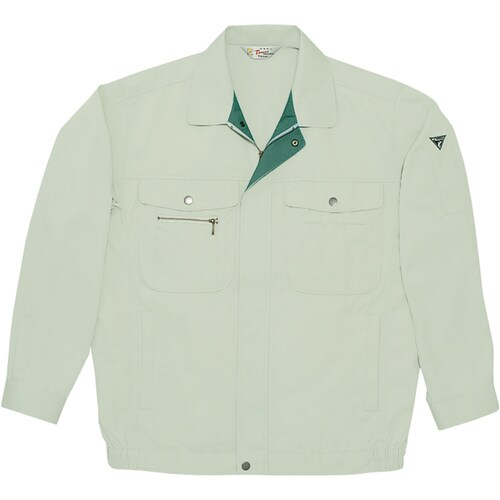 長袖ブルゾン 14000 ア−スグリ−ン EL