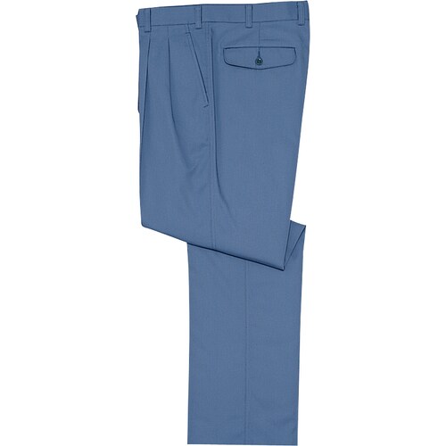 ツータックパンツ 14001 ブル−グレ− 96