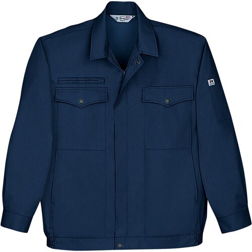 長袖ブルゾン 1761 ネ−ビ− 4L