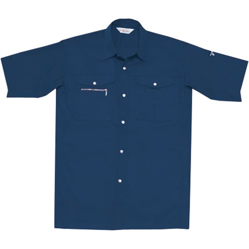 半袖シャツ 14014 ネ−ビ− 4L