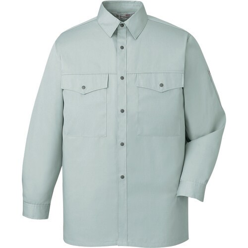 長袖シャツ 1765 ア−スグリ−ン LL