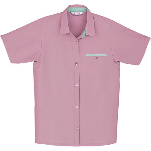 レディース半袖シャ 24115 Mピンク L