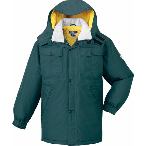 コート(フード付) 28063 グリ−ン L