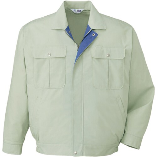 長袖ブルゾン 34000 ア−スグリ−ン LL