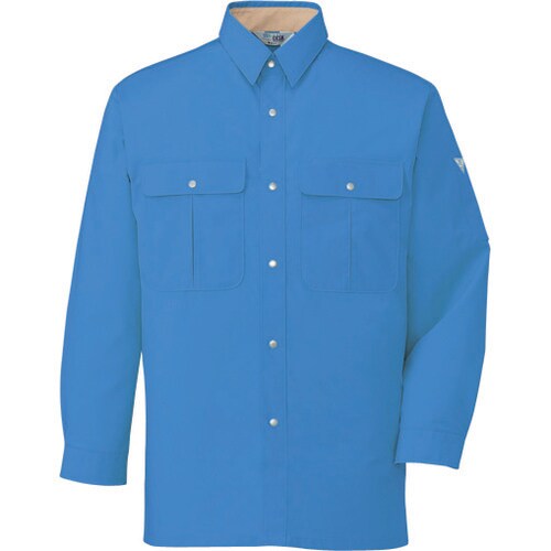 長袖シャツ 34004 ライトブル− M