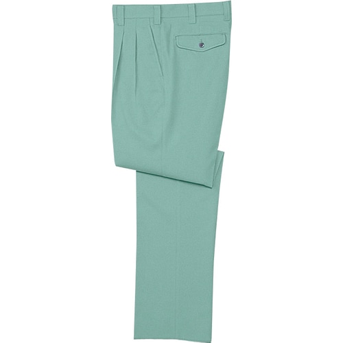 ツータックパンツ 40601 Eグリ−ン 101