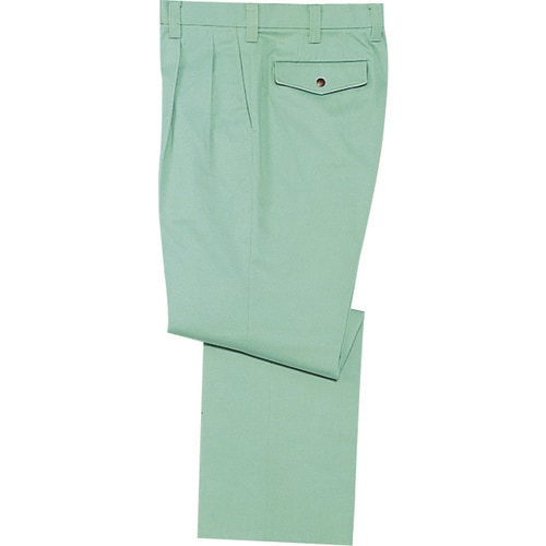 ツータックパンツ 41201 Eグリ−ン 85