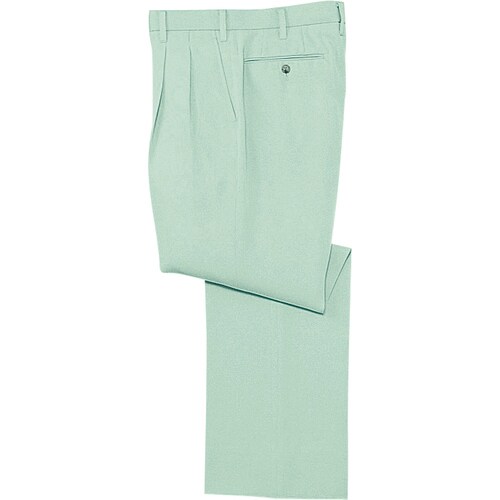 ツータックパンツ 41301 Lグリ−ン 91