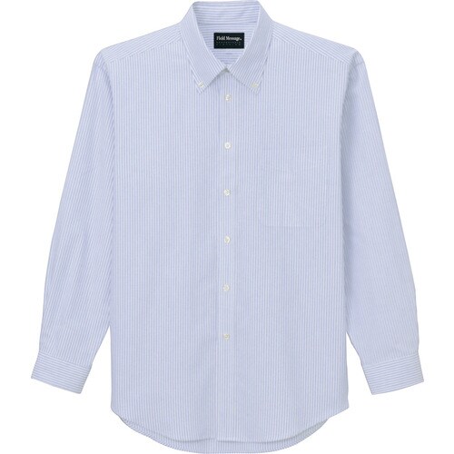 長袖シャツ 43644 ブル− EL