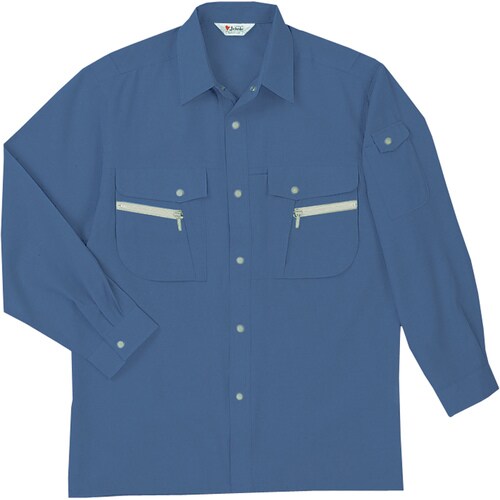 長袖シャツ 44004 グレ−プ L