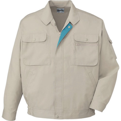 長袖ブルゾン 44100 ライトベ−ジユ 5L