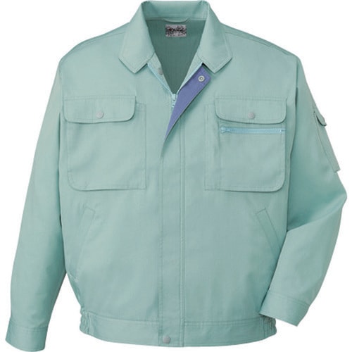 長袖ブルゾン 44100 ア−スグリ−ン 5L