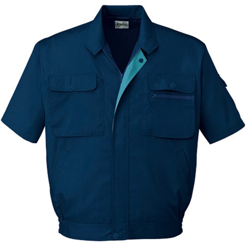 半袖ブルゾン 44110 ネ−ビ− 4L