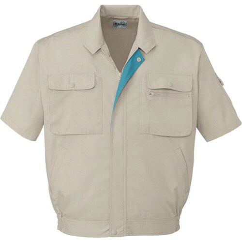 半袖ブルゾン 44110 ライトベ−ジユ EL