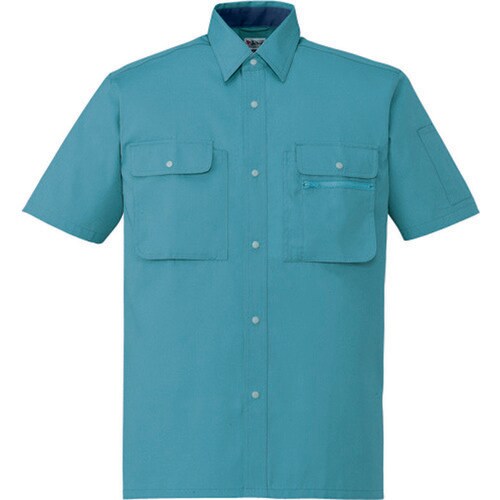 半袖シャツ 44114 ミストブル− S