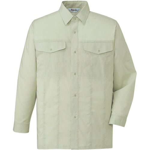 長袖シャツ 44604 ライトベ−ジユ L