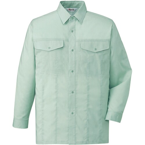 長袖シャツ 44604 ア−スグリ−ン S