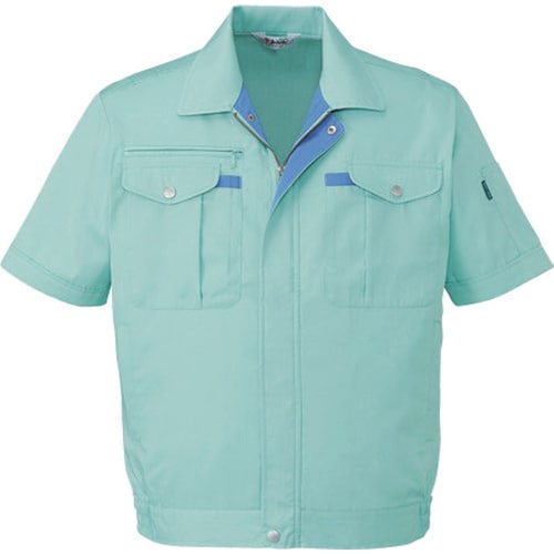 半袖ブルゾン 45010 ア−スグリ−ン LL