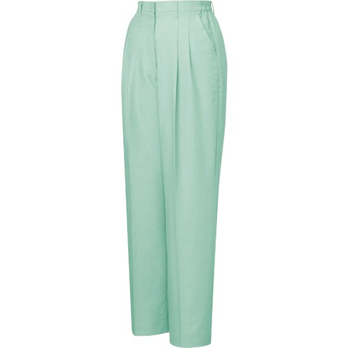 ツータックパンツ 45306 ライトグリ−ン 4L