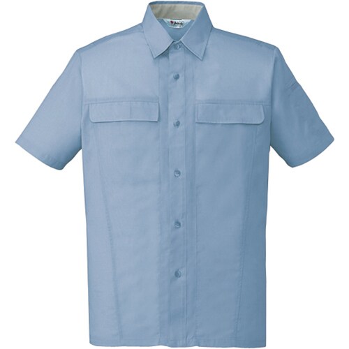 半袖シャツ 45314 ミストブル− L