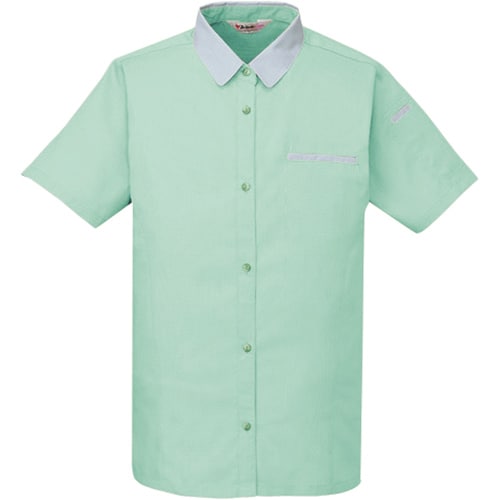 レディース半袖シャ 45315 Lグリ−ン EL