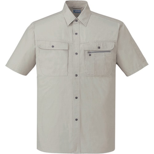 半袖シャツ 45614 アイボリ− LL