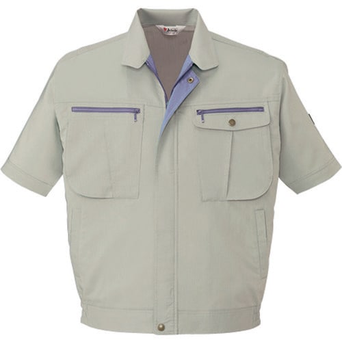 半袖ブルゾン 45910 アイボリ− 5L