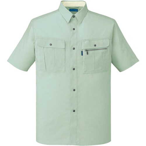 半袖シャツ 46014 ア−スグリ−ン M