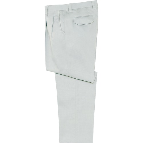 ツータックパンツ 47701 シルバ− 85