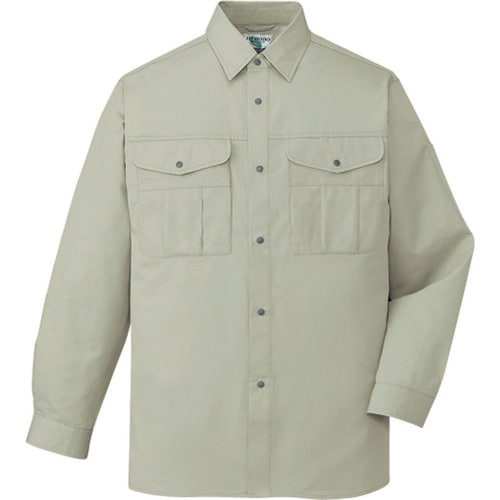 長袖シャツ 46104 アイボリ− M