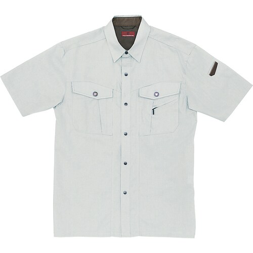 半袖シャツ 47714 シルバ− 5L