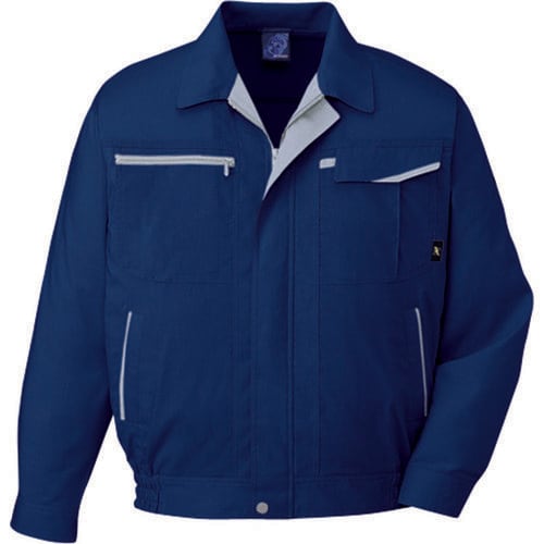 長袖ブルゾン 47800 ネ−ビ− 4L