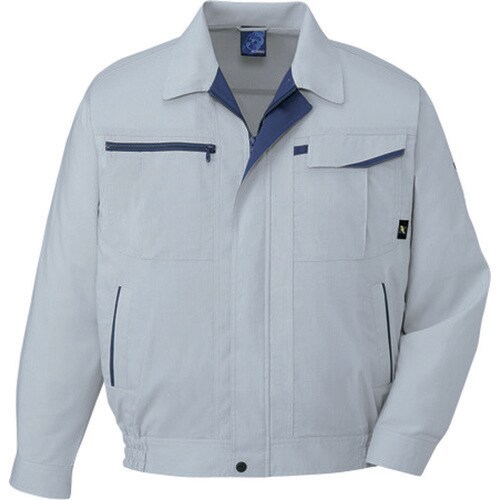 長袖ブルゾン 47800 シルバ− L