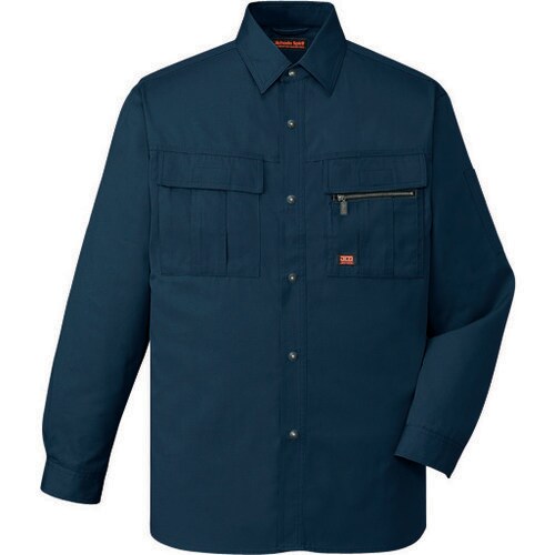 長袖シャツ 46304 ネ−ビ− LL