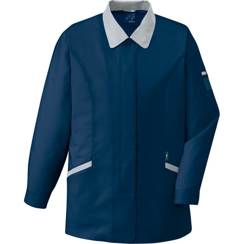 長袖スモック 47825 ネ−ビ− S