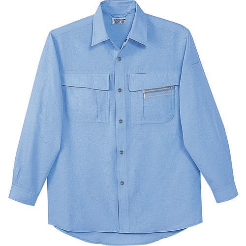 長袖シャツ 46504 ソフトブル− 5L