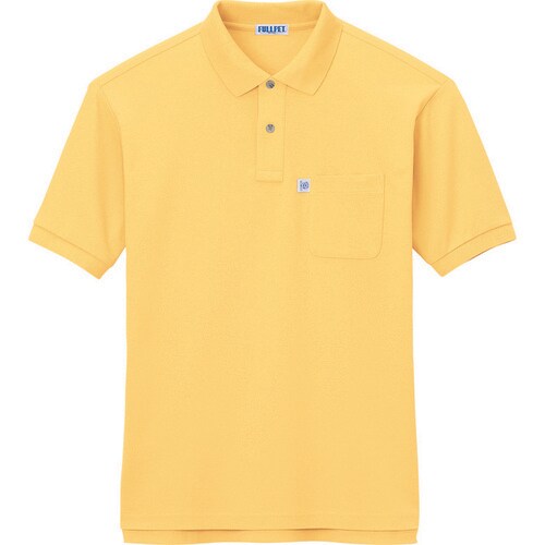 半袖ポロシャツ 46624 イエロ− LL