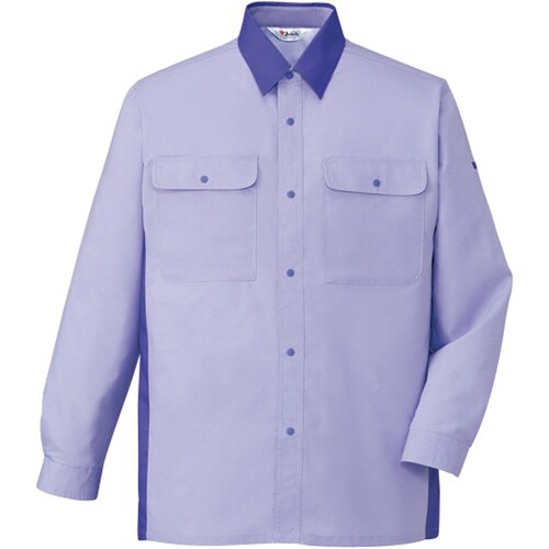 長袖シャツ 46804 ラベンダ− EL