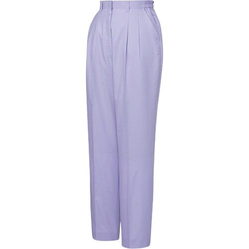 ツータックパンツ 46806 ラベンダ− EL