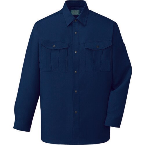 長袖シャツ 46904 ネ−ビ− LL